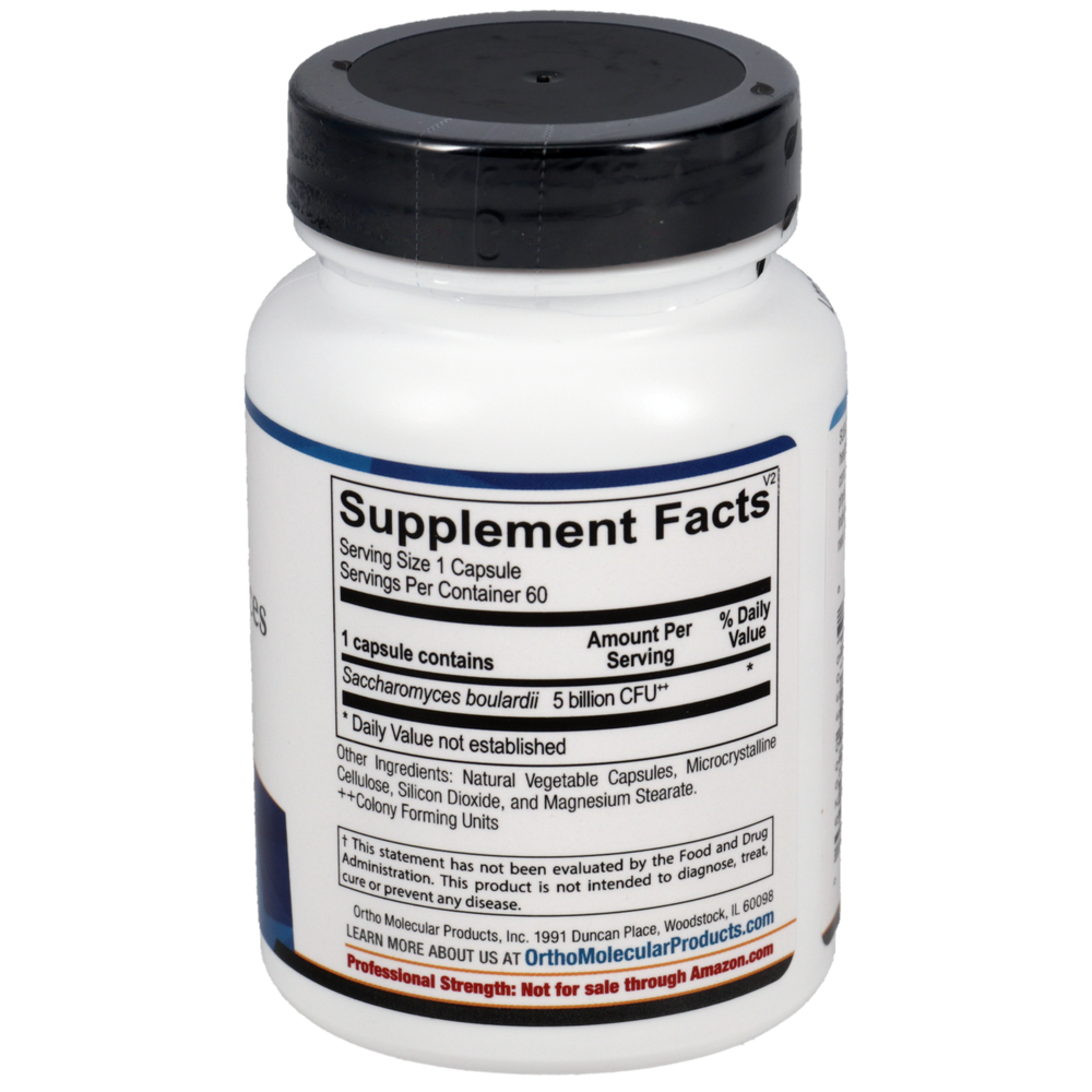 Ortho Molecular Products Saccharomyces Boulardii – 60 Capsules