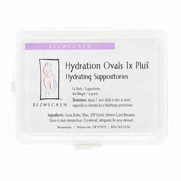 Bezwecken Hydration Ovals™ 1x Plus Vaginal Moisturizing Suppositories – 16 Ovals