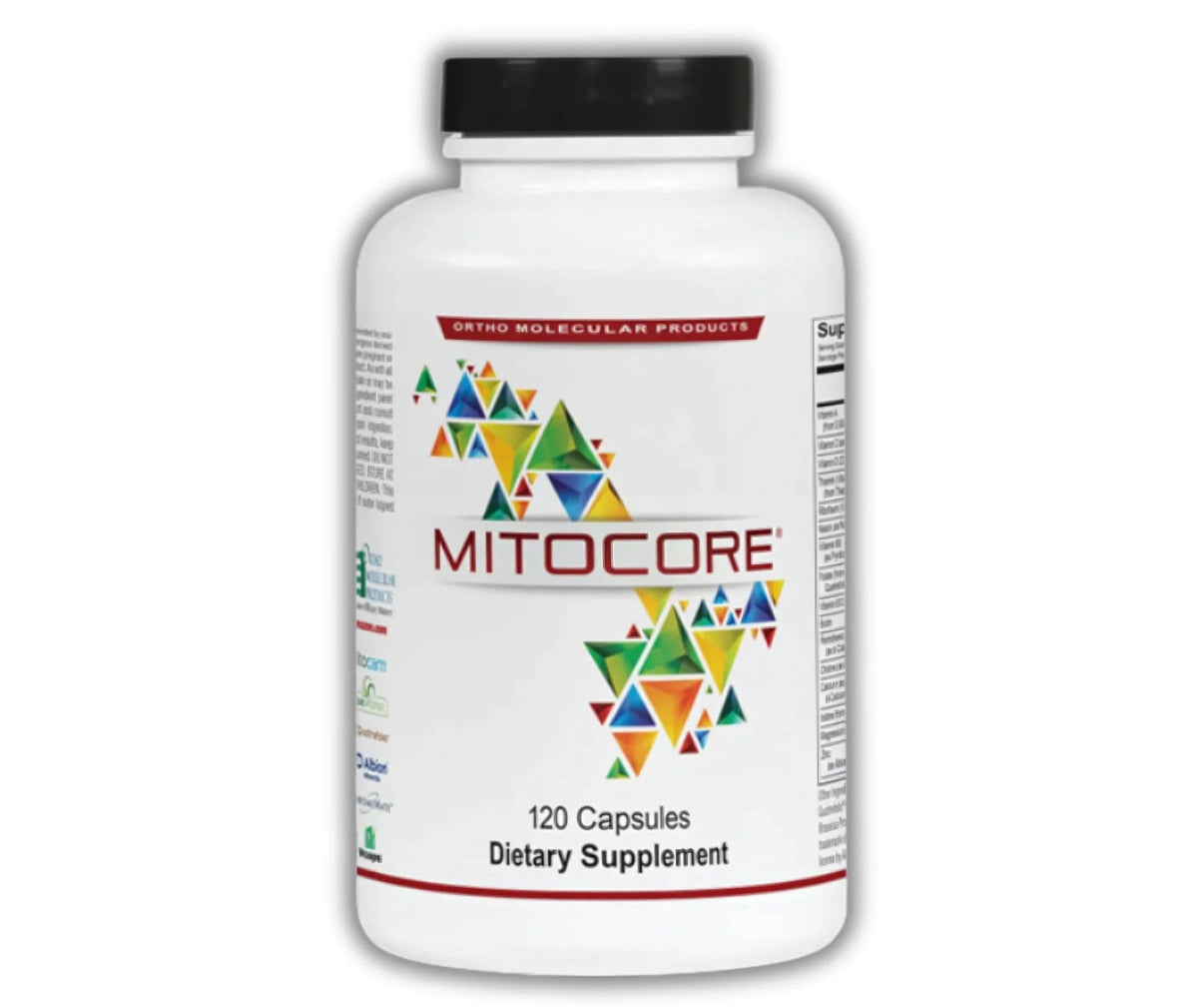 Ortho Molecular Products MitoCORE® Mitochondrial Support & Cellular Energy Formula – 120 Capsules