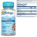 Solaray D-Mannose with CranActin® 60 VegCaps | Urinary Tract & Bladder Health Supplement